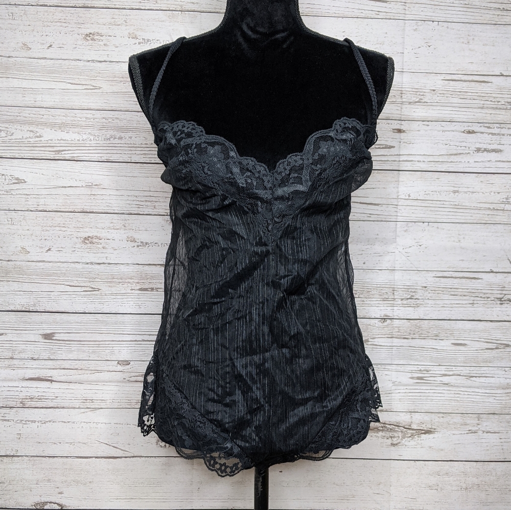 lady cameo lingerie • 1980s sheer bodysuit